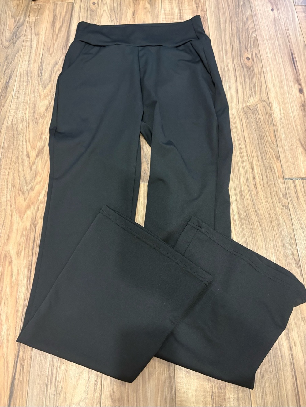 Men's Black Stretch Performance Pants